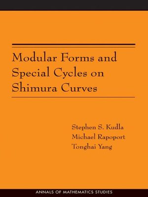 cover image of Modular Forms and Special Cycles on Shimura Curves